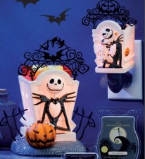Limited Edition Jack Skellington Scentsy Warmer  Mini Warmer Bundle NIB