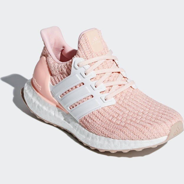 Adidas Youth 7/WMNS 8.5 Ultraboost (Pink/Cloud White/White) B43510 | eBay