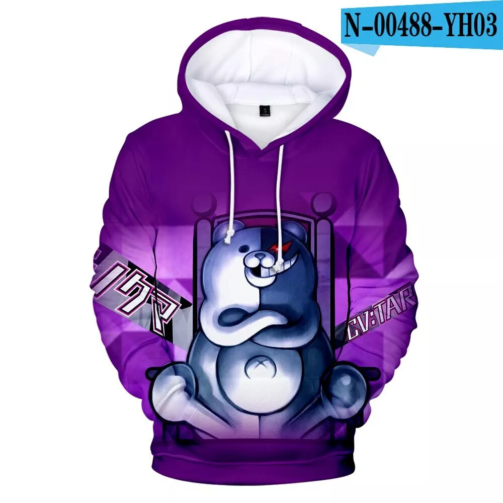 Danganronpa V3: Harmony Monokuma Costume Fleece Hoodie | eBay