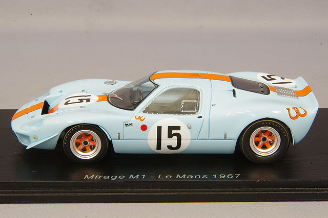 Spark S7462 Ford Mirage M1 #15 Le Mans 1967 - Ickx/muir 1/43