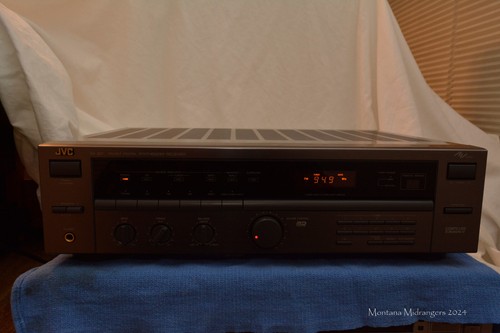 JVC RX-307 AM FM Stereo Receiver 1991 Tested Working 80 Watts Per Channel - Picture 5 of 20