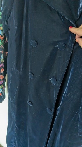 Boden Altheda Floral Embroidered Coat Navy Blue UK10 BNWT RRP£250 - Picture 7 of 13