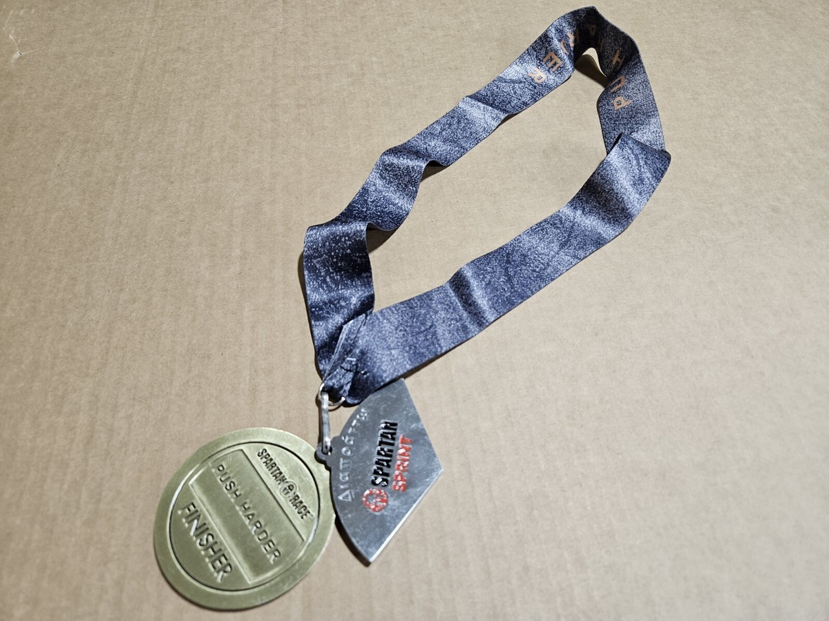 Médailles Spartan Race Trifecta 2018 – Wedge Beast Super Sprint – Neuf