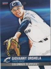 2017 Columbus Clippers Giovanny Urshela RC Rookie Cleveland Indians
