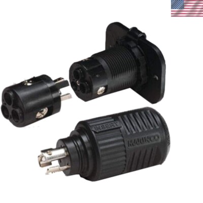 3 Wire ConnectPro Receptacle and Plug, 12VCP
