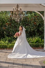 Used Ballroom Wedding Gown Size 14