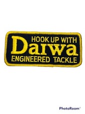 Hook Up With Daiwa Engineered Tackle Embroidery Patch Fishing Reels