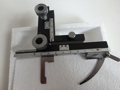 NEU X/Y Mikroskop mechanischer Tisch - Typ II - für einige Zeiss / japanische Mikroskope 