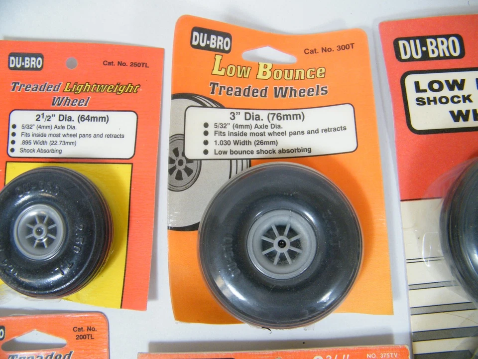 КОЛЕСА DU-BRO 400RV, 375TV, 325T, 300T, 275TL, 250TL, 200TL, 2 «- 4» - Изображение 4 из 4