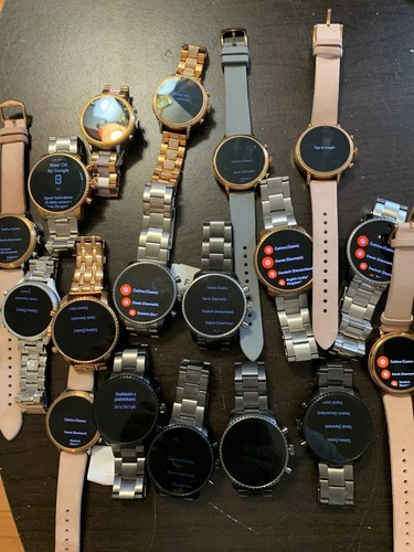 Fossil Gen 4 Watch Lot Of 5 Watches 