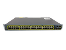 Cisco 2960-S 48 ports Managed switch rack mountable