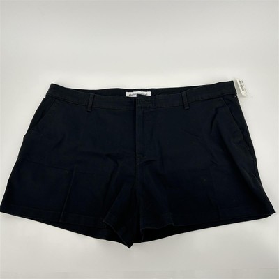 Amazon Essentials Damen Mittelhohe, schmal geschnittene, Chino Shorts mit 9 cm S