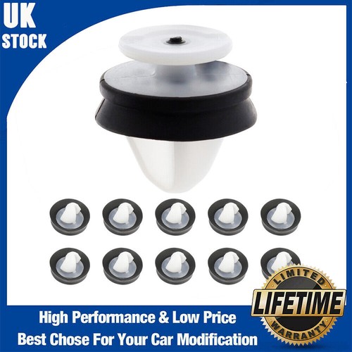 10x Wheel Arch Trim Clips for Nissan Qashqai & Renault Kadjar Front