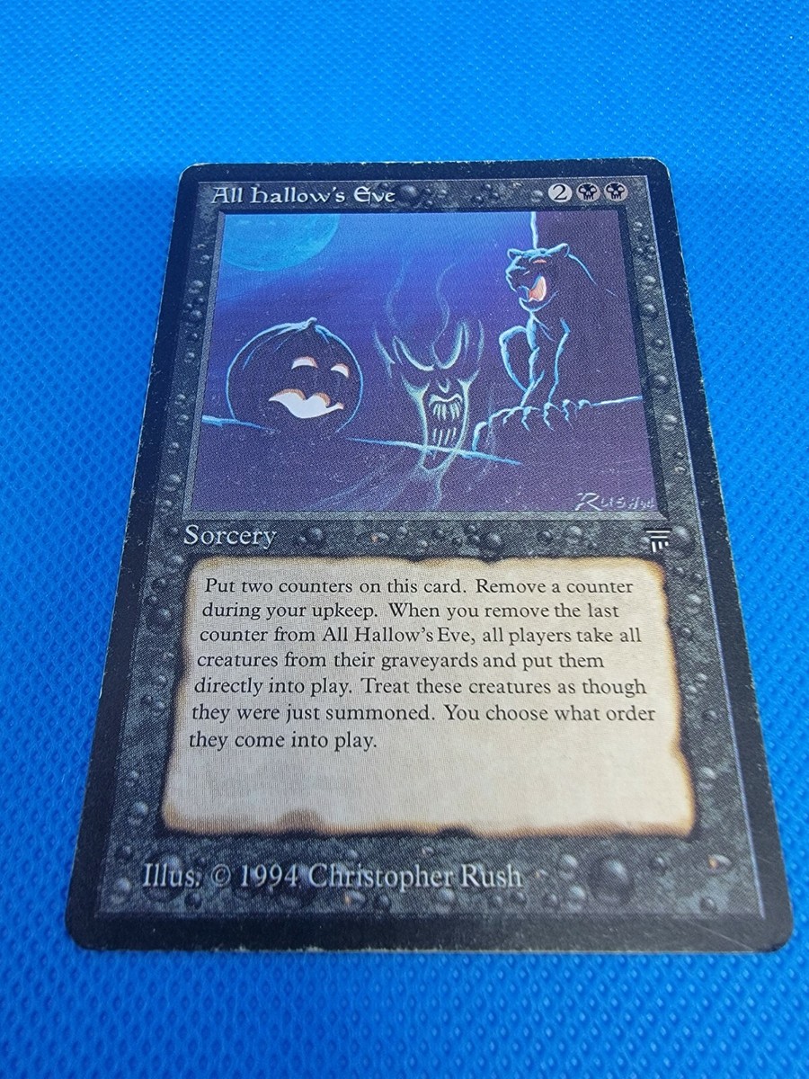 All Hallow's Eve - Legends English - Magic MTG Reserved List