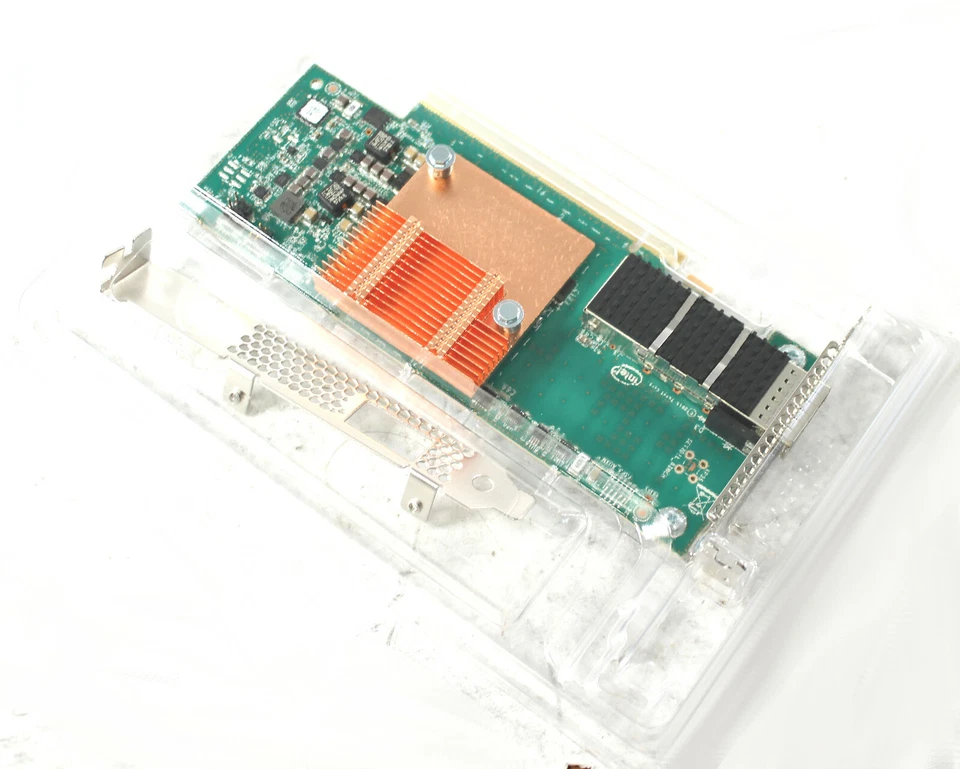 Adaptador de tela Intel 100HFA016LS Omni - Path Host serie 100 Foto 2 de 4