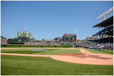 Wrigley Field Chicago Scene 13'' x 19'' Action Figure Backdrop Photo Poster