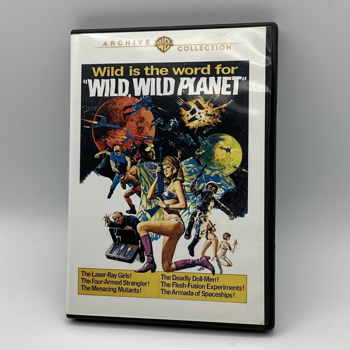The Wild, Wild Planet 1966 DVD Tony Russell Lisa Gastoni Anthony