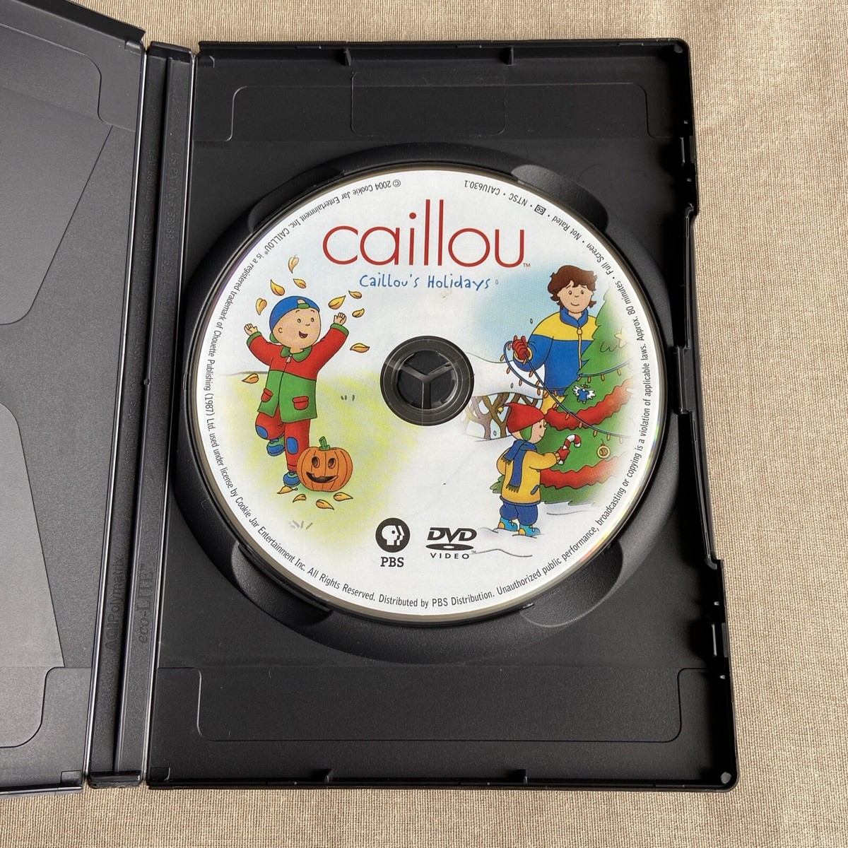 Caillou: Caillou's Holidays (DVD) Animated PBS Kids TV Pre-K