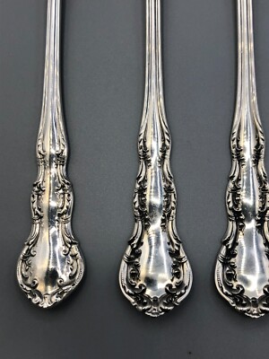 Old Atlanta by Wallace Sterling Silver set of 8 Iced Beverage