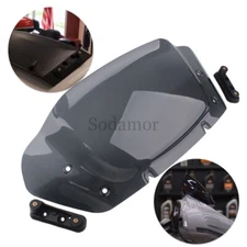 10" Smoke Windshield Windscreen Fit For Harley CVO Street Glide FLHXSE FLHX 2024