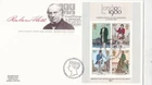 GB 1979 Rowland Hill Mini Sheet FDC Bureau Cancel typed with enclosure VGC
