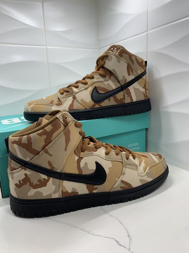 Available Now: Nike SB Dunk High Pro Desert Camo • KicksOnFire.com