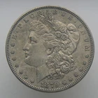 1879 U S Silver Morgan Dollar $1 Coin 90% Silver