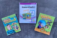 Abeka Homeschool Science & Health 3 Curriculum Lesson Plans and Student Texts