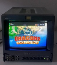 Vintage Sony PVM-9044QM CRT 9-inch Trinitron RGB Color Monitor Retro Gaming