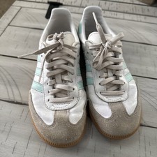 Samba Mint Green Youth Size 3 Shoes Low Too Lace Up Sneakers