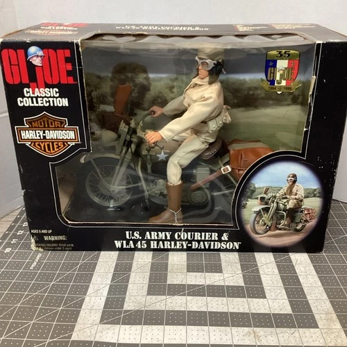 GI Joe Army Courier Harley WLA 45 Motorcycle 1998 Hasbro 35th Anniversary