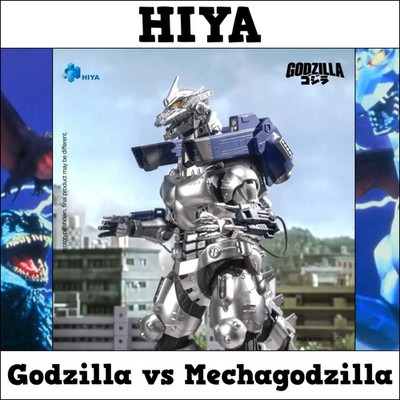 HIYA TOYS GODZILLA vs MECHAGODZILLA Series Mechagodzilla MFS-3 Figur PRESELL 