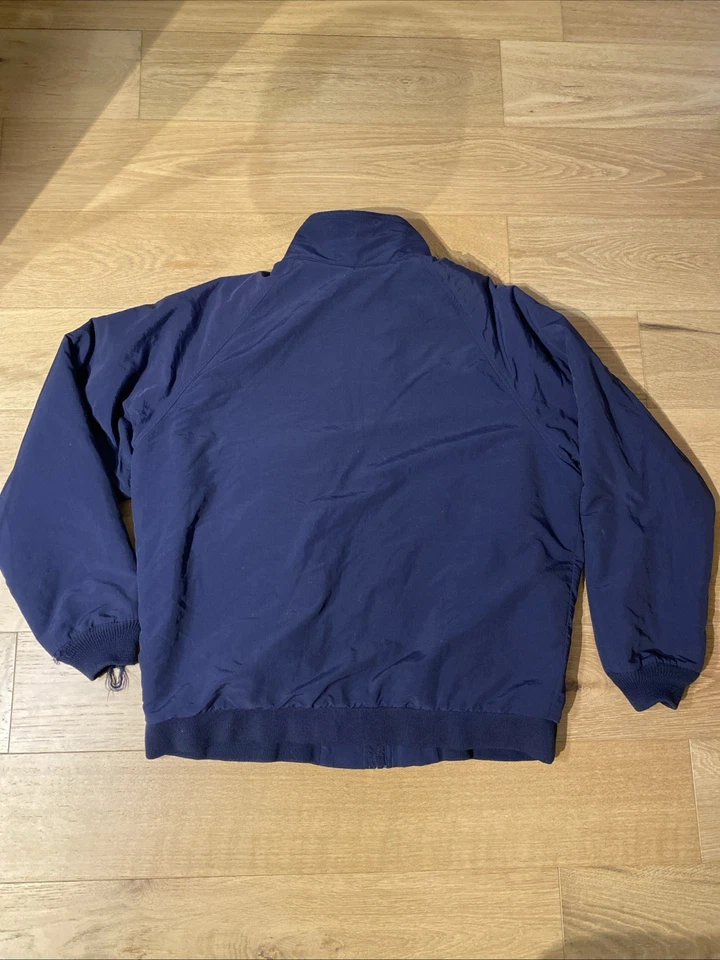 Chaqueta de Colección Lands' End 90s EE. UU. Squall Para Hombres Alta XL Azul Polartec Forrada de Vellón Foto 2 de 4