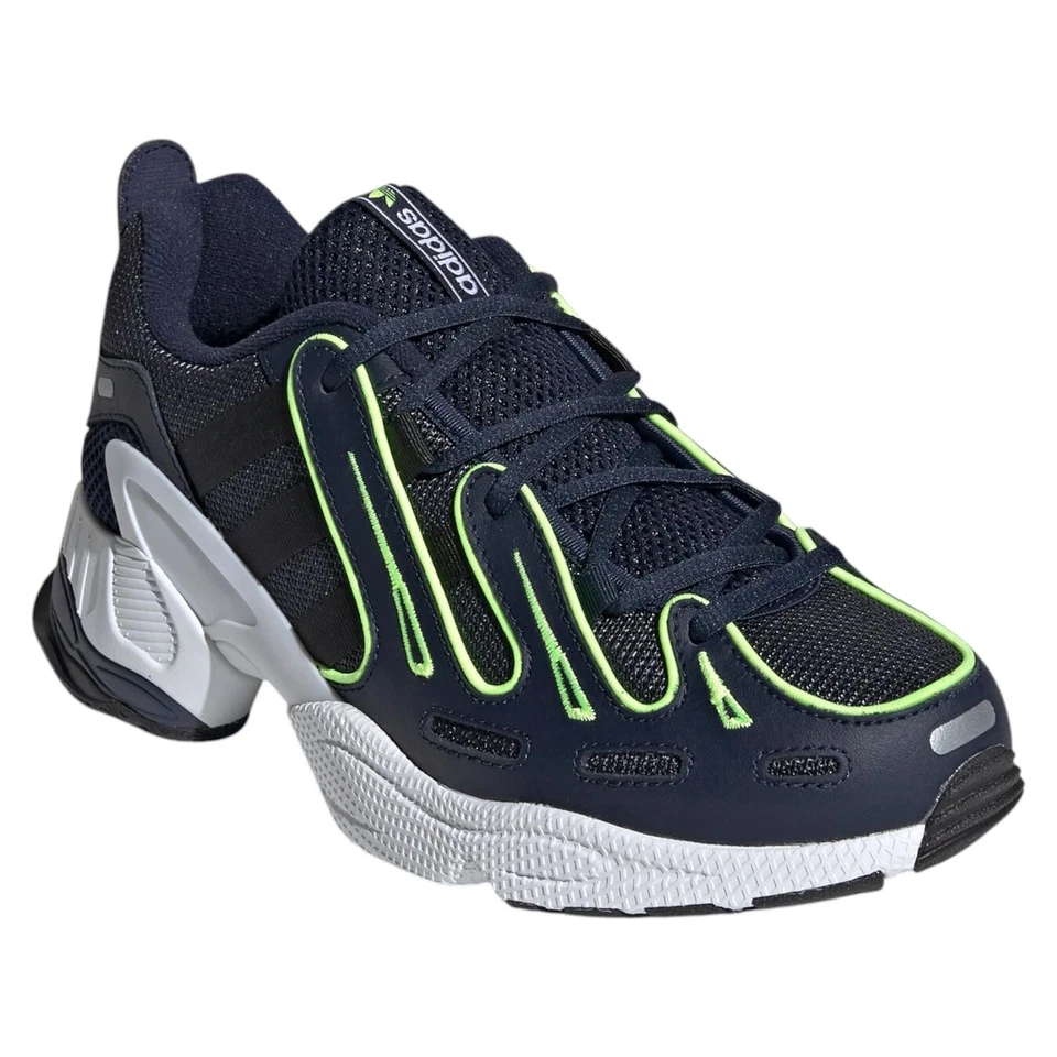 adidas ORIGINALS WOMEN'S EQT GAZELLE TRAINERS SHOES SNEAKERS NAVY BLUE RETRO 90S