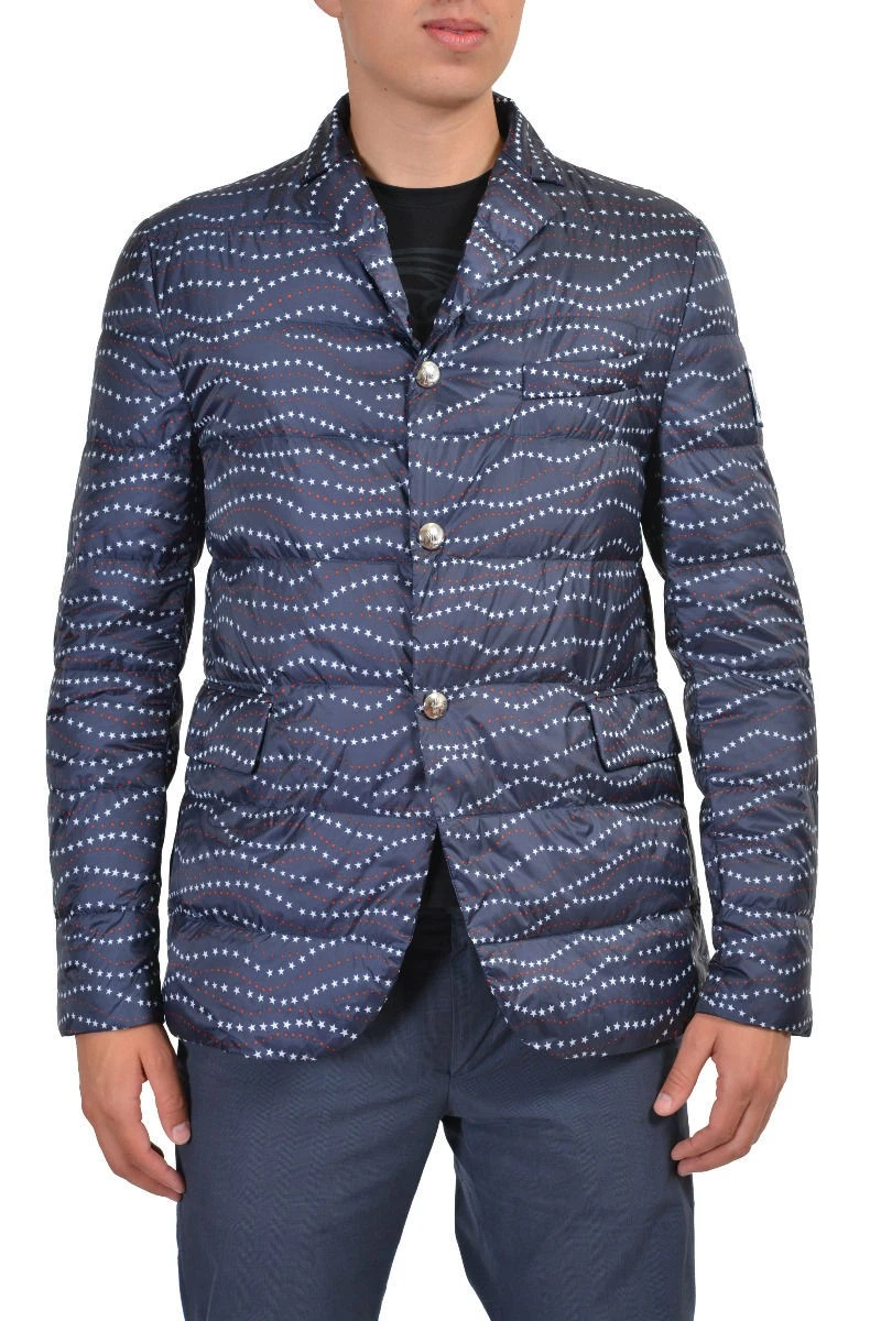 Moncler — Moncler Men's Multi-Color Down Insulated Blazer Jacket Moncler sz 1 US S