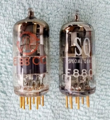 Vintage Elektronenröhre Fa Valvo, Philips : Typ E88CC / geprüft / (N)OS