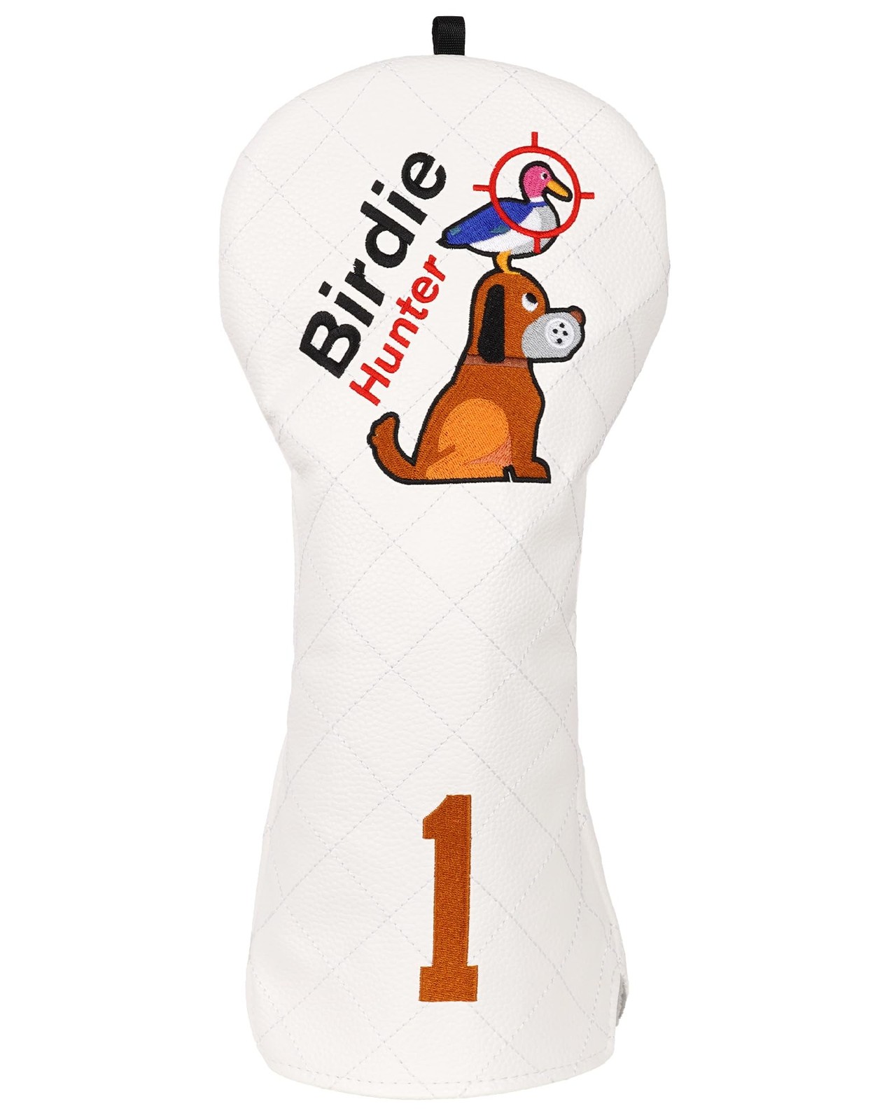 Driver Cover Golden Retriever, Head Covers White