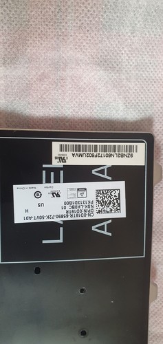 Ref -0D19TR Original Dell D19TR Belgian Belge Backlit Clavier Tastatur Keyboard - Picture 5 of 6