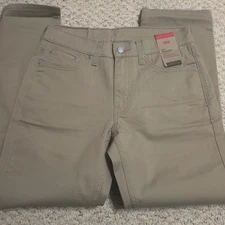 New Levi's Men's 514 Straight Stretch Jeans Tan Size 30x29