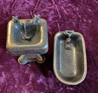 Vintage Dollhouse MINIATURE Cutest Little Bath Set