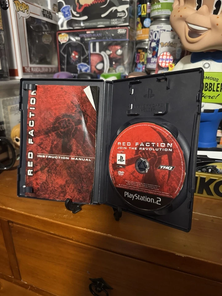 PS2 Red Faction Game w/ Case & Manual Tested PAL - Image 3 of 4