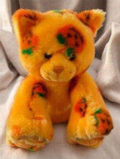 Build A Bear Plush Halloween Cat Orange 11  