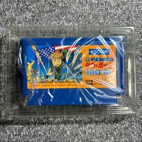 Dough Boy W/Box Manual CIB Rare Retro Famicom FC NES Good Used Game NTSC-J JP