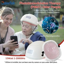 PBM Brain LED Helmet 810nm Brain Stimulation Infrared Light Therapy for Migraine