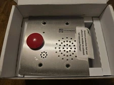 COMMEND IP vandal resistant 2-Gang station with one mushroom button C-ES962HM