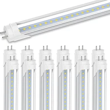 JESLED 3FT T8 LED Tube Light, 14W(30W Equiv.), 5000K Daylight, 1600LM, clear 