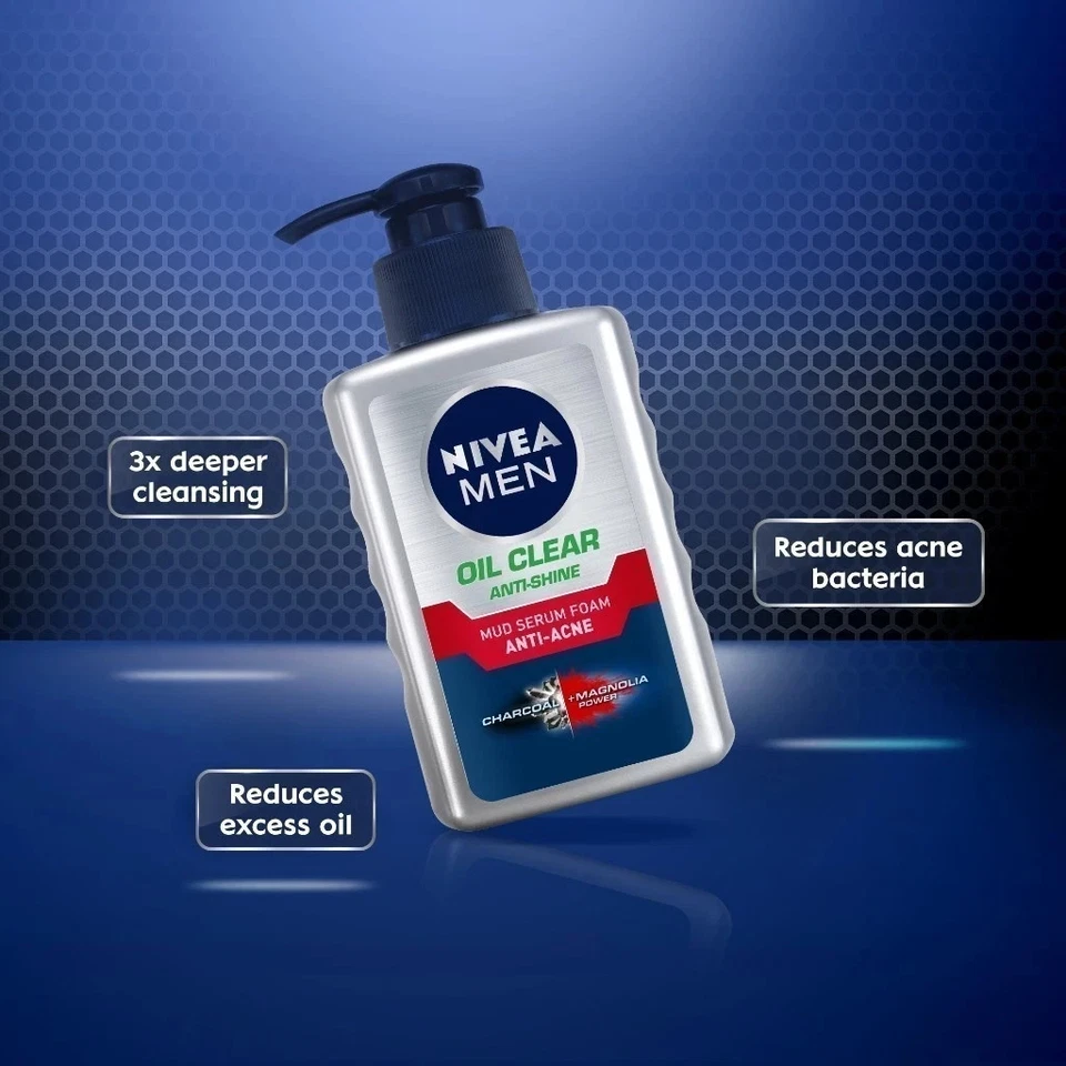 NIVEA Anti Acne Mud Serum Foam 150g / Anti Acne / Cleanser / Oily Skin - Image 3 of 4