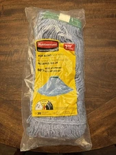 Rubbermaid Mop Head Replacement Commercial Blend Refill Woven String 2 Pack New 