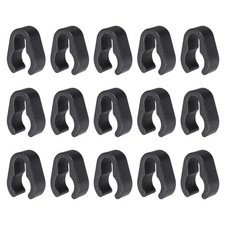 15Pcs 14mm Microphone Cable Clips Universal Microphone Stand Cable Clips