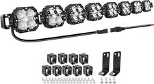 Willpower 52 Inch 240w Straight Curved Adjustable Linkable Led Light Bar Willpower 52 Inch 240w Straight Curved Adjustable Linkable Led Light Bar